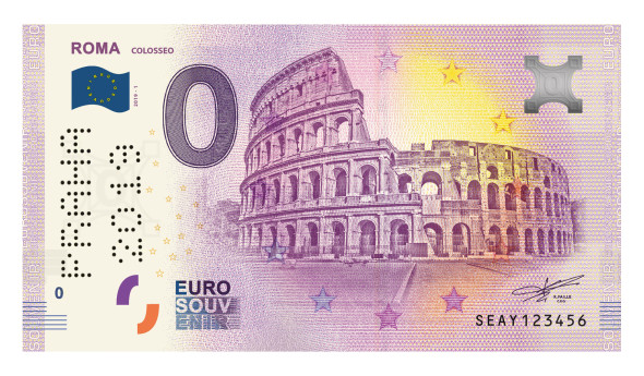 euro souvenir Roma