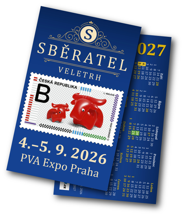 Sběratelský kalendářík k veletrhu Sběratel 2026